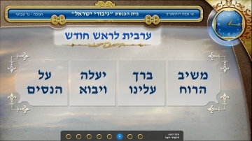 מידע תפילות , בינה לעתים לוח מודעות לבית הכנסת